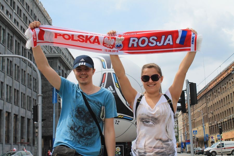 Rosjanie w Warszawie!