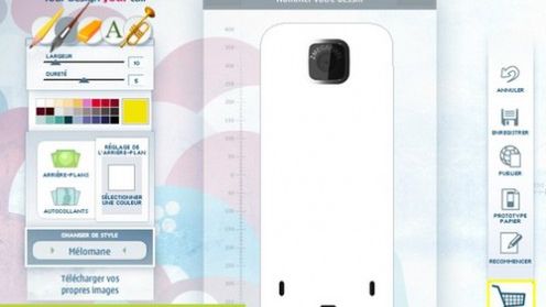 Personalizacja Nokii 7310 Supernova ze stroną Nokia Build 1