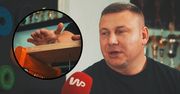 "Nadczłowiek z Podlasia". Rafał Jaroszewski potrafi wbijać gwoździe ręką. Jego popisy są hitem sieci