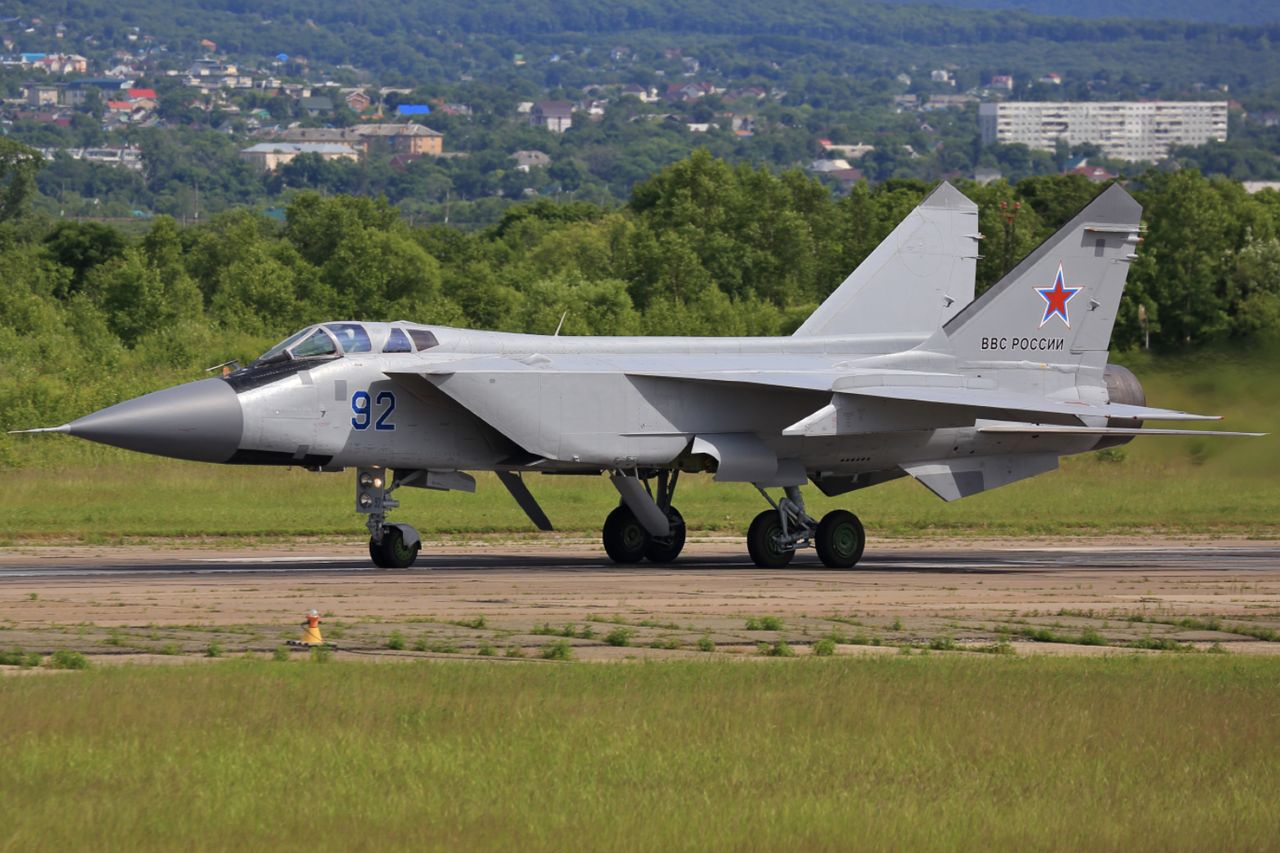 Russian fighter MiG-31