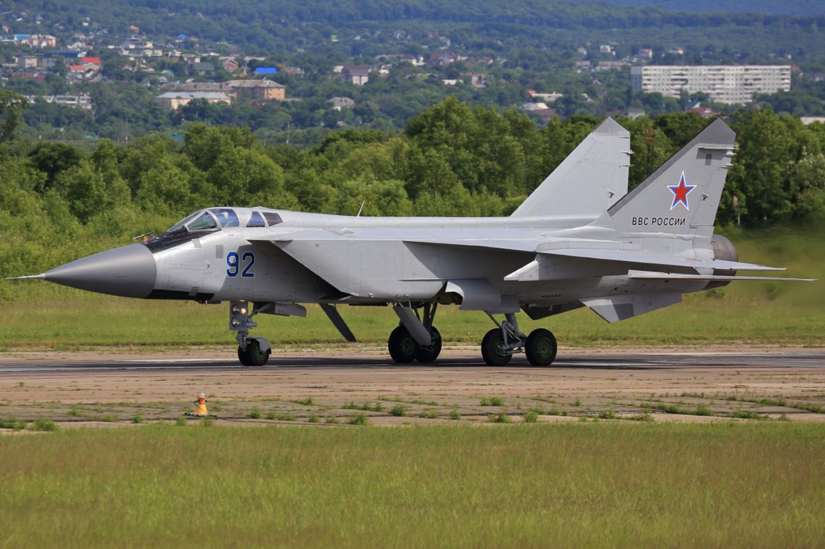 Rosyjski myśliwiec MiG-31