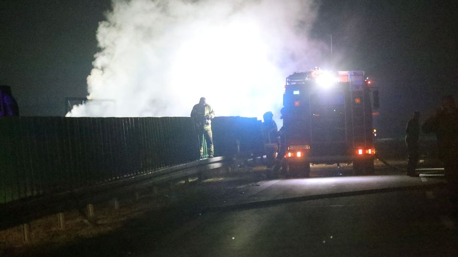 Groźny wypadek na A4 na wysokości Legnicy. Jedna osoba ranna