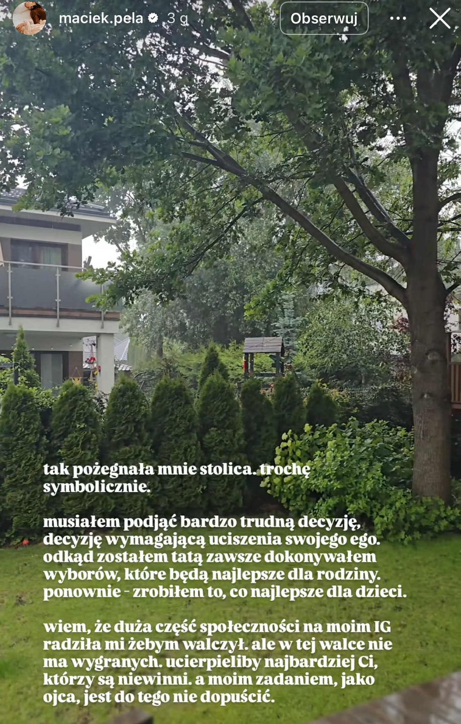 Tajemnicze wpisy Macieja Peli