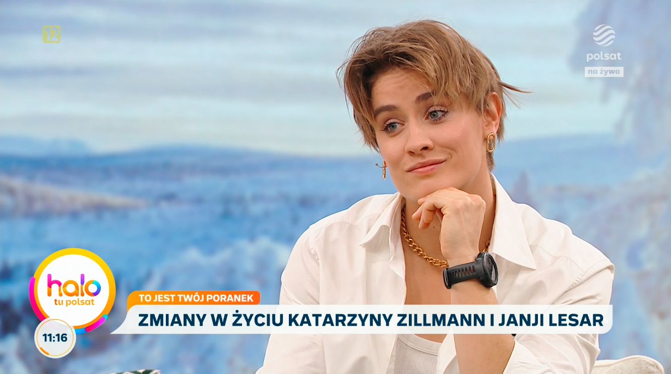 Katarzyna Zillmann w "Halo tu Polsat"