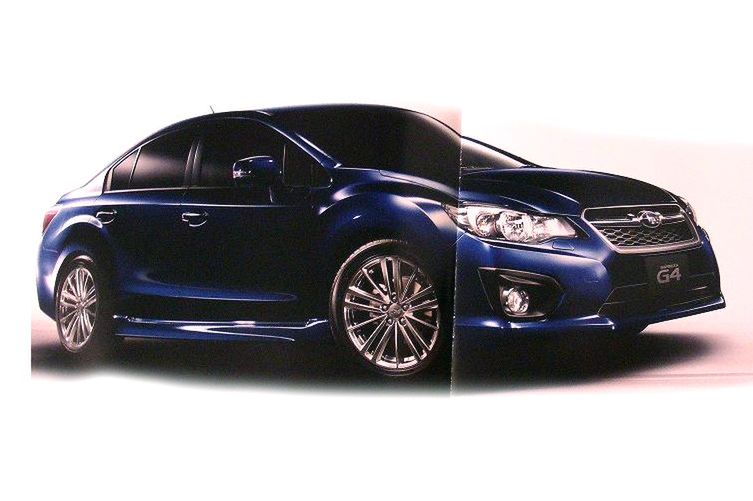Nowa Subaru Impreza w japońskim katalogu