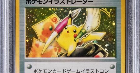 Ponad 3 mln zł za kartę Pokemon. Tyle kosztuje Pikachu