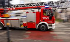 88-latka wołała o pomoc po wigilii. Strażacy wyważyli drzwi