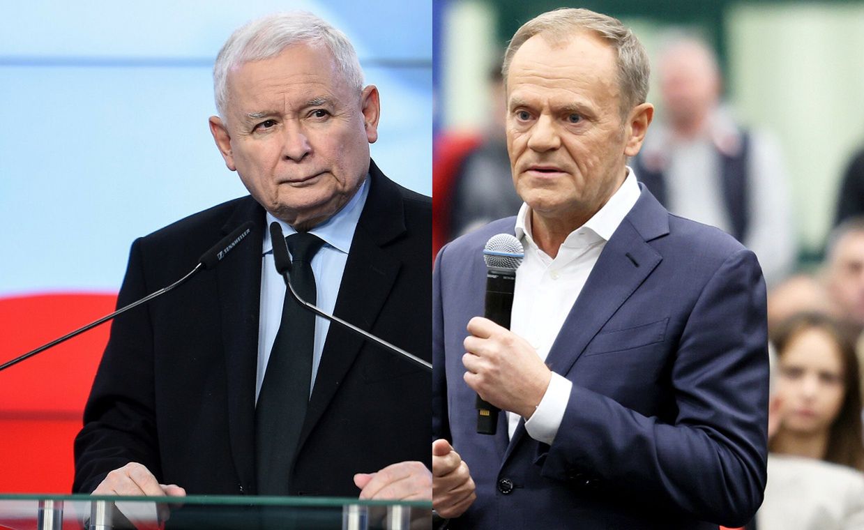 Bije Tuska i Kaczyńskiego na łeb na szyję. Zaskoczenie w sondażu
