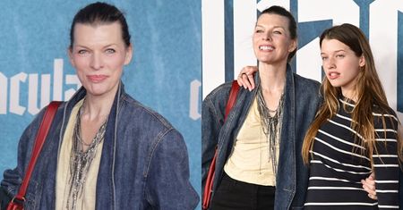 Milla Jovovich zabrała DOROSŁĄ już córkę na premierę "Draculi". Jaka mać, taka nać? (ZDJĘCIA)