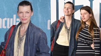 Milla Jovovich zabrała DOROSŁĄ już córkę na premierę "Draculi". Jaka mać, taka nać? (ZDJĘCIA)