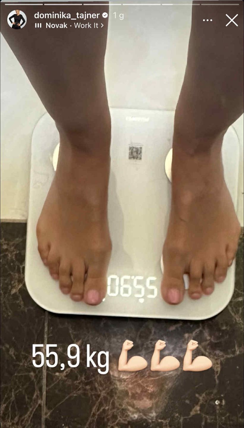 Dominika Tajner zdradza, ile waży