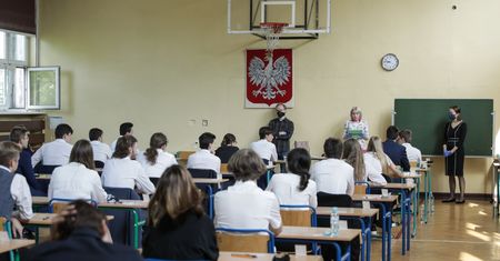 Matura próbna 2021. Egzamin z polskiego za maturzystami