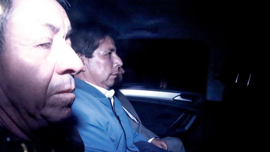 Former President Pedro Castillo arrest in Peru
LIMA, PERU - DECEMBER 07: Peru's former President Pedro Castillo (2nd L) is seen inside a police car as he leaves the headquarters of the Prefecture, where Castillo is under detention in Lima, Peru on December 07, 2022. Announcing the dissolution of Congress and the establishment of an emergency government, President Pedro Castillo was removed from his post and taken into custody by the Congress. (Photo by John Reyes/Anadolu Agency via Getty Images)
Anadolu Agency
lima, political
