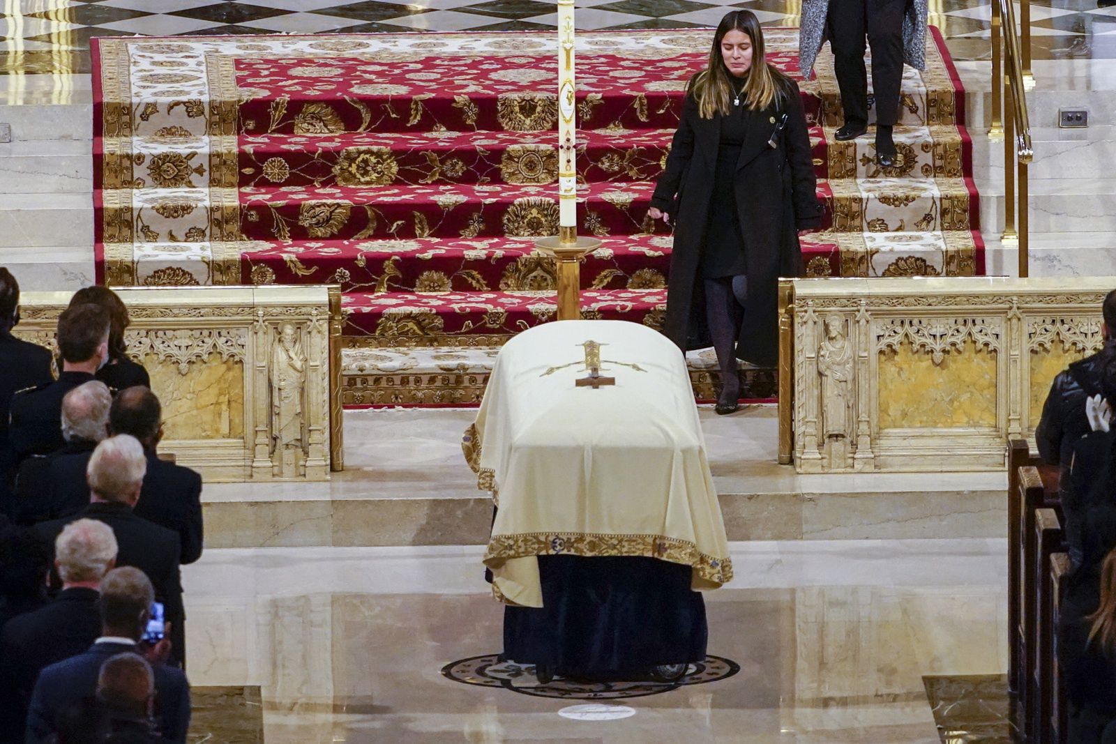 Wdowa opłakiwała męża