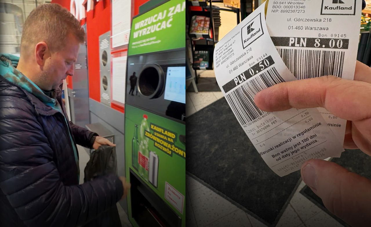 Za 50 zł zostałem śmieciarzem systemu kaucyjnego. Żal i pretensje pod butelkomatem
