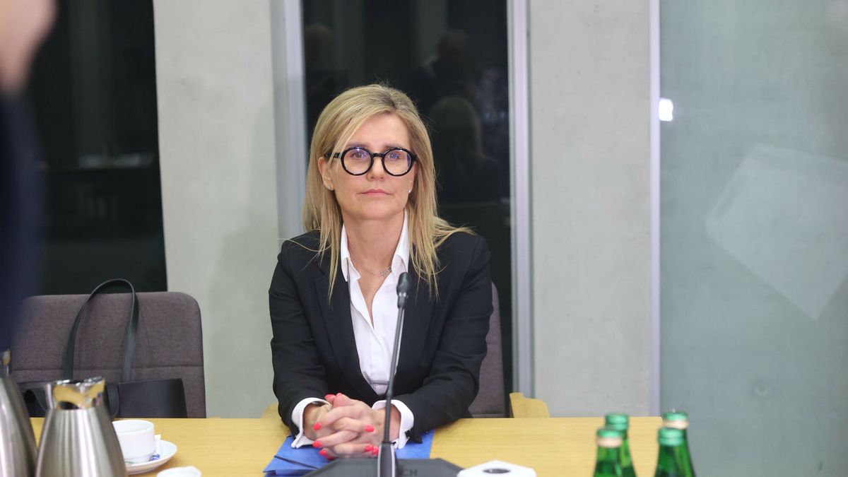 Sejmowa komisja ?ledcza w sprawie Pegasusa
08.10.2024 Warszawa Sejm Posiedzenie Komisji Sledczej ds. Pegasusa przesluchanie Ewy Wrzosek, fot Tomasz Jastrzebowski/REPORTER
N/z: Ewa Wrzosek
Tomasz Jastrzebowski/REPORTER