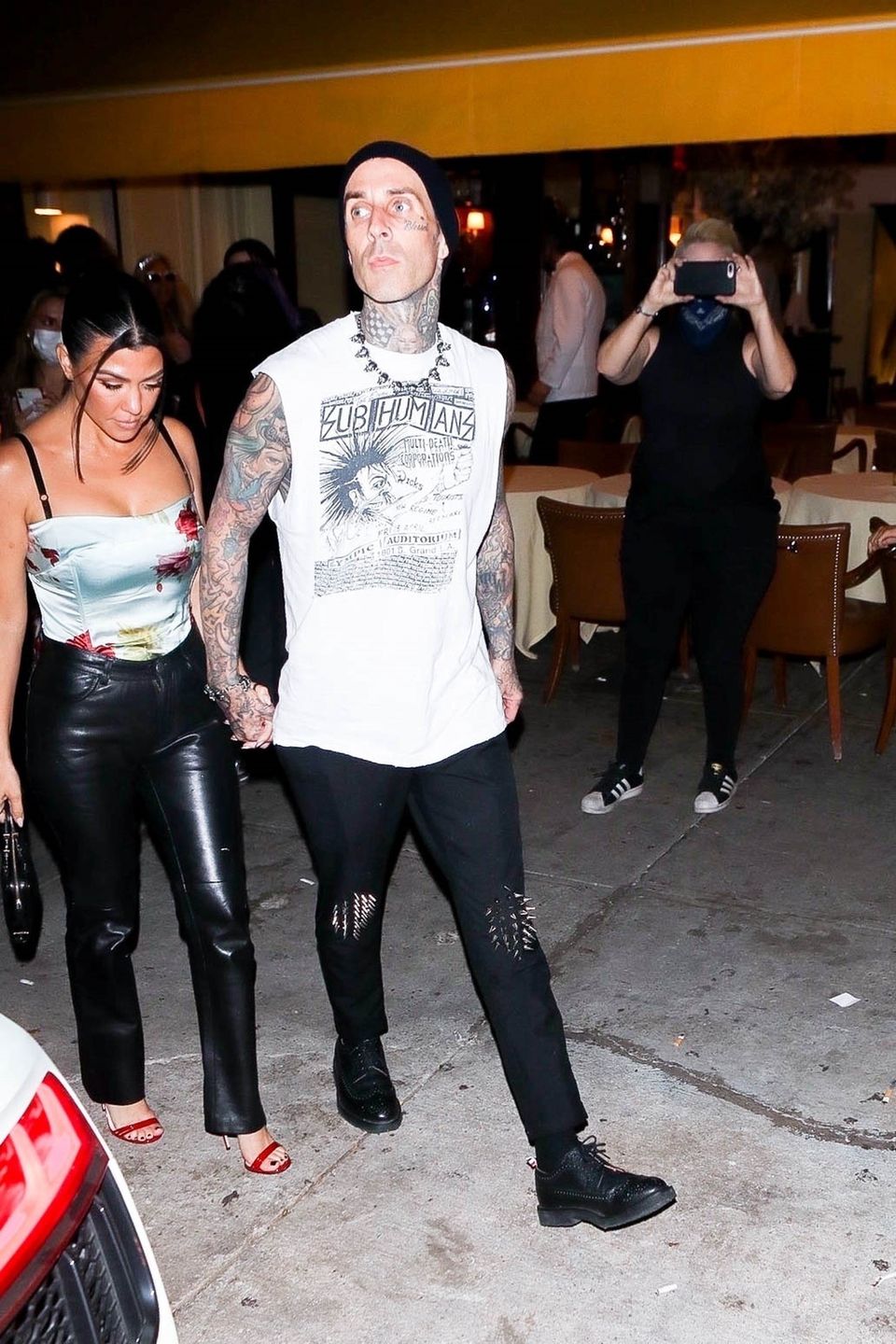 Kourtney Kardashian i Megan Fox na podwójnej randce z partnerami 