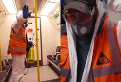 Banksy nie próżnuje. Przebrał się za pracownika odkażającego metro i je nieco "upiększył"