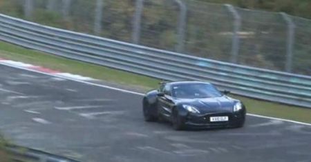 Aston Martin One-77 na Nurburgringu [wideo]