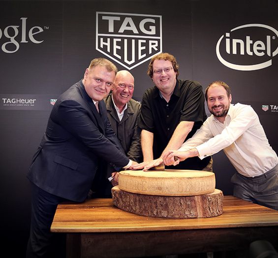 Przedstawiciele TAG Heuer, Intel oraz Google