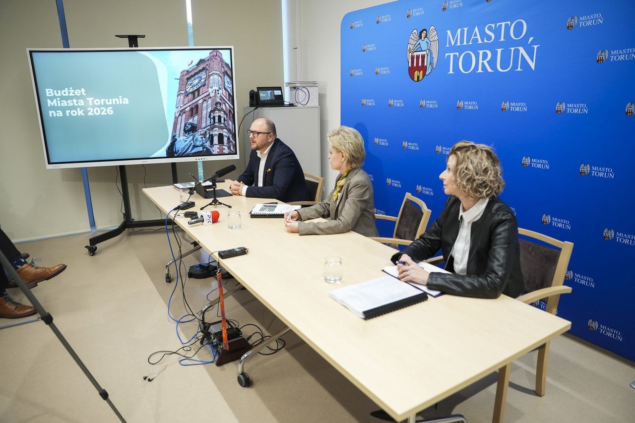 Toruń: Projekt budżetu 2026. Na co zostaną wydane miliony