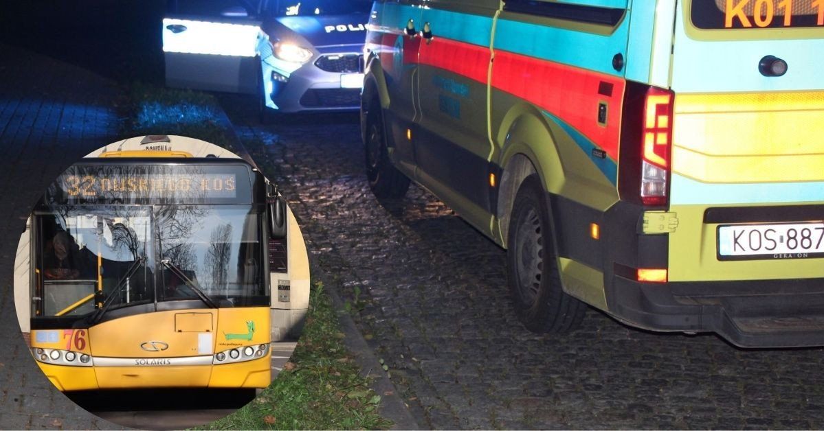 Oświęcim: Kierowca autobusu miejskiego zasłabł podczas prowadzenia pojazdu.