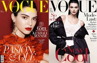 Kendall Jenner na CZTERECH okładkach "Vogue'a"