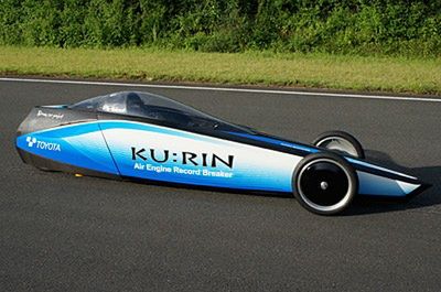 Ku:Rin - samochód wyścigowy napędzany powietrzem [wideo]