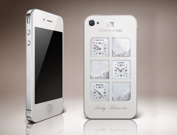 Gresso iPhone 4 Lady Blanche - luksusowy smartfon tylko dla kobiet