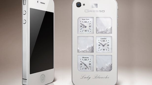 Gresso iPhone 4 Lady Blanche - luksusowy smartfon tylko dla kobiet 1