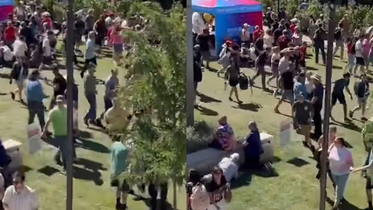 Nagrali moment po morderstwie Kirka. Zapanował chaos.