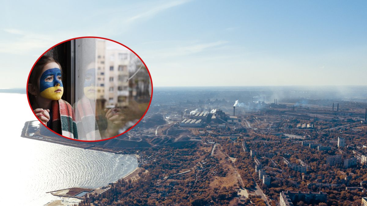 W Mariupolu Rosjanie otwierają szkołę.