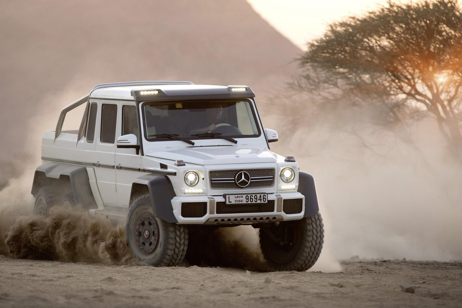 Mercedes-Benz G63 AMG 6x6 - terenowy potwór [galeria] 46