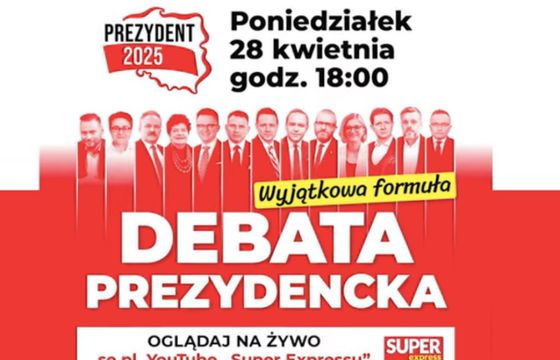 Dziś debata prezydencka „Super Expressu”. Pokażą ją też telewizje i inne portale