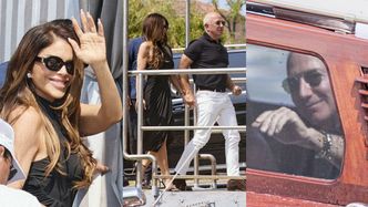 Odstawieni Jeff Bezos i Lauren Sanchez meldują się w Wenecji po tym, jak dotarli tam prywatnym HELIKOPTEREM