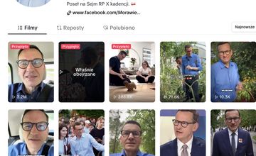 Przedwyborczy cringe marketing? Morawiecki na TikToku odpina wrotki