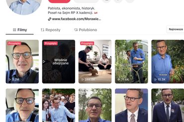 Mateusz Morawiecki na TikToku