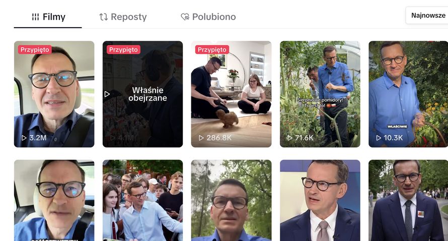 Przedwyborczy cringe marketing? Morawiecki na TikToku odpina wrotki