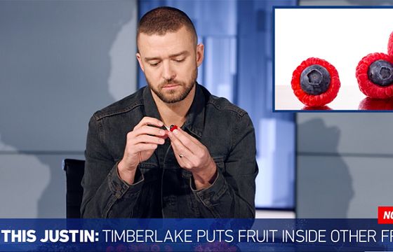 Justin Timberlake w reklamie Bai tworzy nowy owoc „braspberry” (wideo)