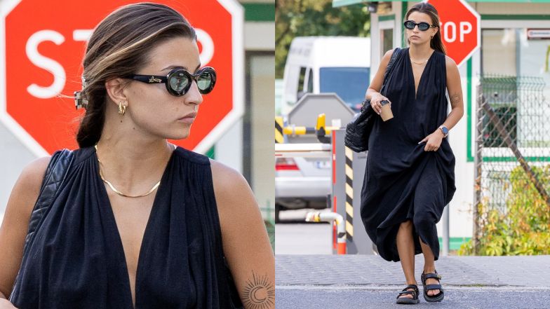 Julia Wieniawa "przyłapana" w drodze na siłownię