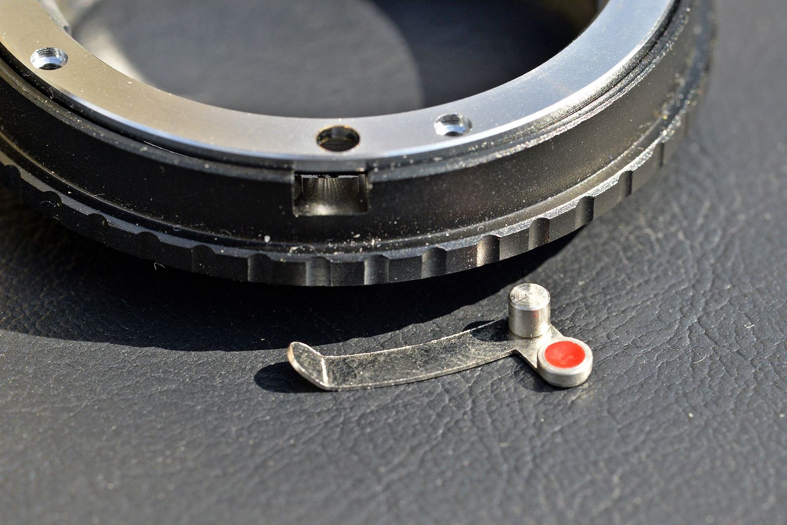 Zrób to sam, czyli projekt na nudne popołudnie: Adapter Sony E – Contax RF/Nikon (S) 20