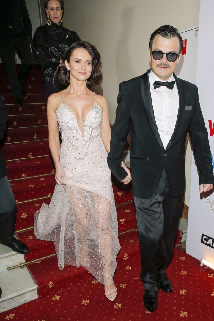 Dawid Ogrodnik i Paulina Bernatek na Gali Polskich Nagród Filmowych - ORŁY 2023