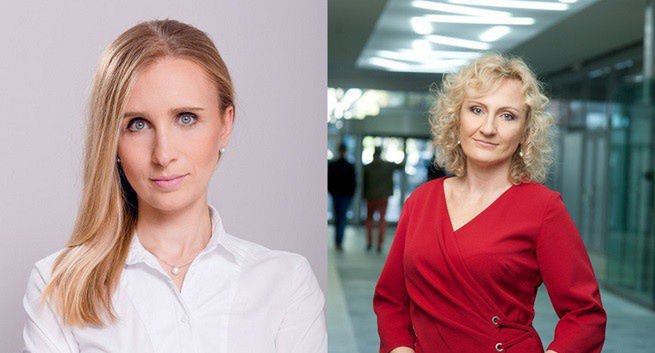 Monika Kleinrok-Brzozowska i Katarzyna Jedlińska w Tengent