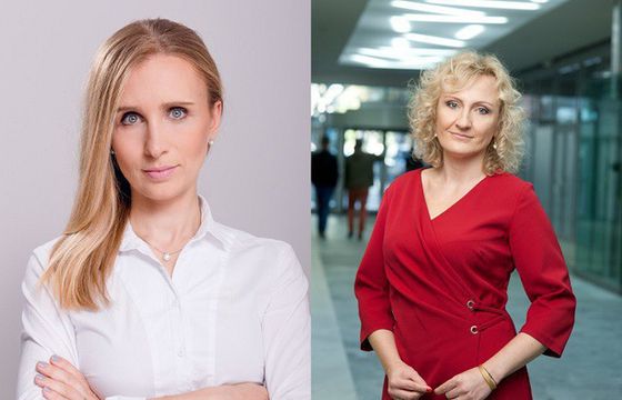 Monika Kleinrok-Brzozowska i Katarzyna Jedlińska w Tengent