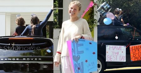 Gwyneth Paltrow urządziła synowi przyjęcie urodzinowe w… SAMOCHODZIE! (ZDJĘCIA)