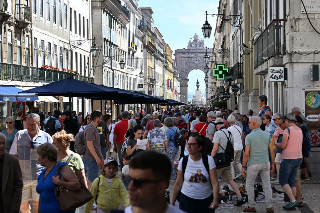 Lisbon is almost flooded with tourists all year round.