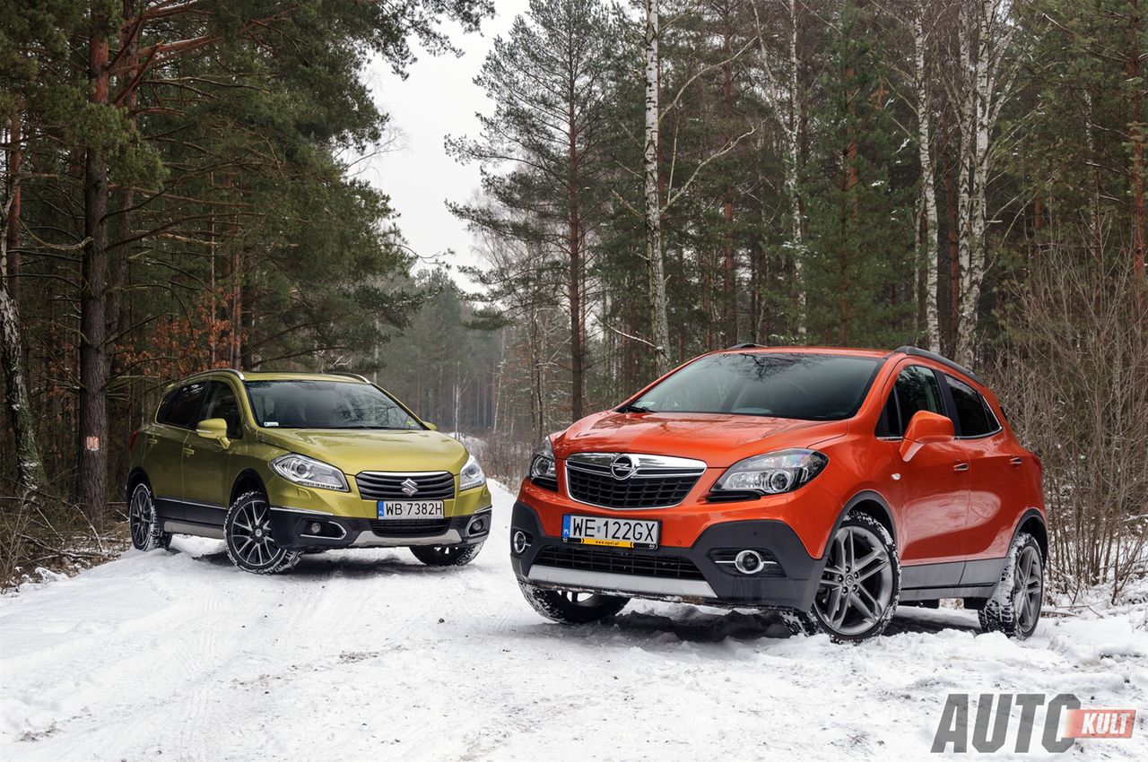 Opel Mokka 1,4 Turbo 4x4 vs. Suzuki SX4 S-cross 1,6 DDiS 4WD - test