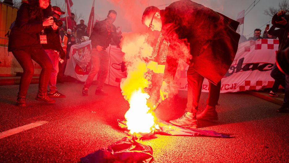 Marsz Niepodległości w Warszawie