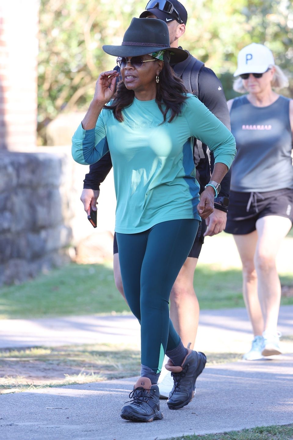 Oprah Winfrey na joggingu w Sydney
