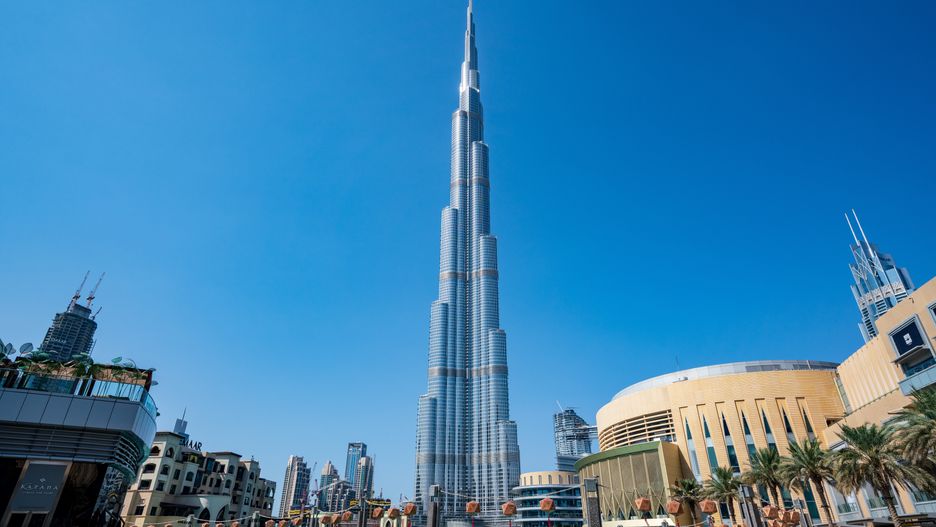 Burdż Khalifa w Dubaju